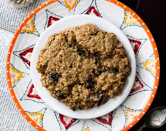 Vegan Gluten-Free Oatmeal Raisin Cookies - Pack Of 6