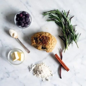 Vegan Blueberry Rosemary Sugar-Free Scone Pack of 6 image 3