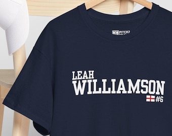 Leah Williamson Inspired T-Shirt, Football Fan Gift, Unisex Sports Tee, Football Player Shirt, Leah Williamson Gift