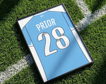 Gracie Prior Football Home Shirt Poster