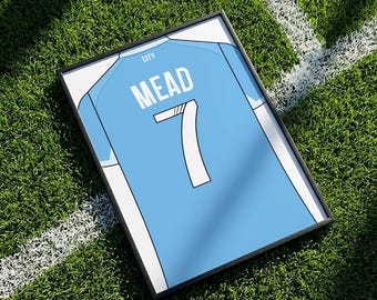 Beth Mead Football Home Shirt Poster