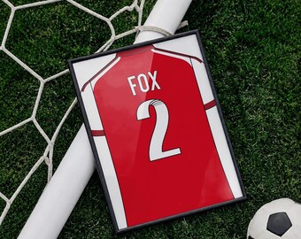 Emily Fox Football Home Shirt Poster