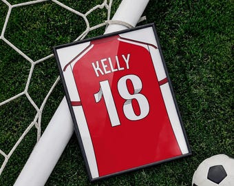 Chloe Kelly Football Home Shirt Poster
