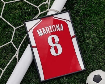 Mariona Caldentey Football Home Shirt Poster