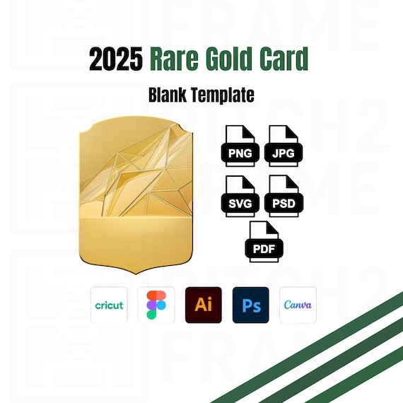 gold rare fifa card Personalised Football Card in UK - FC26 GOLD