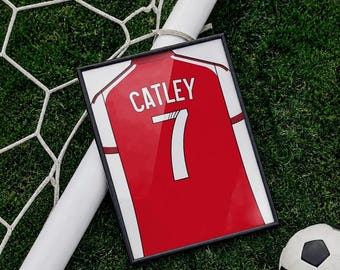 Steph Catley Football Home Shirt Poster