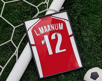 Frida Maanum Football Home Shirt Poster