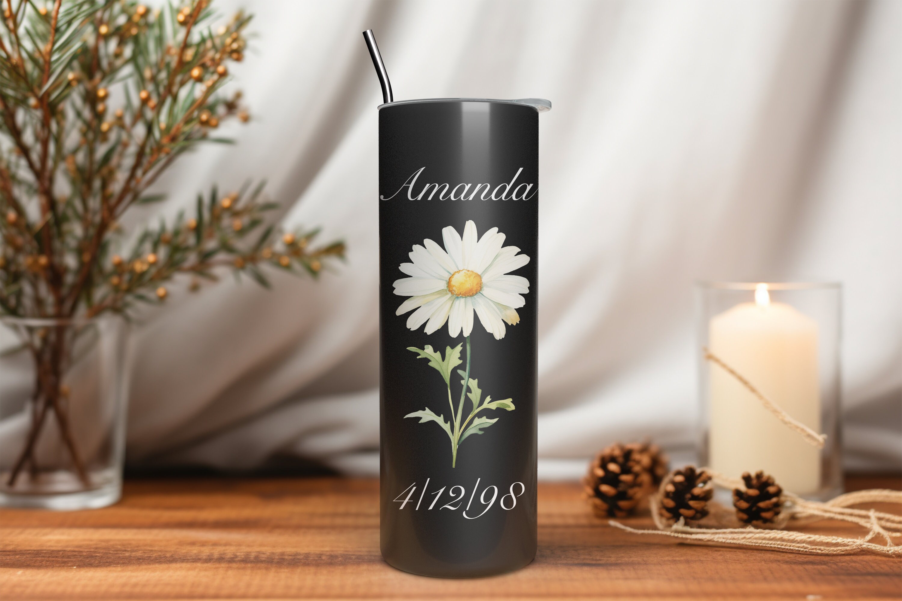 Birth Month Flowers Clipart Bundle, Watercolor Birth Flower PNG Bundle