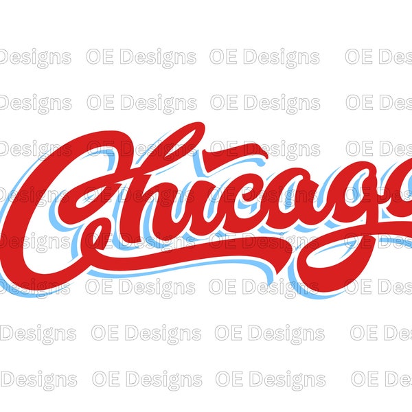 Chicago City SVG & PNG Digital Download - Cityscape Illustration for Design Projects and Decor