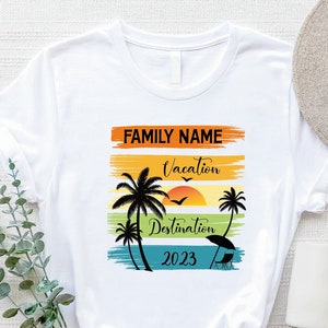 Personalized Family Shirt, Custom Vacation Shirt, Custom Family Vacation Shirt, Family Vacation Shirts, Custom Shirt, Custom Vacation Shirts