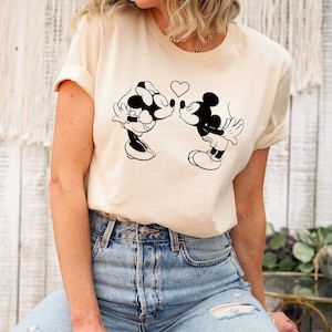Minnie Love Sketch Shirt, Matching Disney Trip Shirts, Mickey and Minnie Mouse T-Shirt, Mickey Minnie Shirt, Mickey and Minnie Couple Shirt