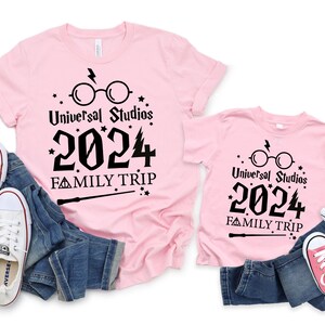 Universal Studios Family Trip Shirts, Universal Studios Wizard Shirts, Wizard House School Shirts, HP Shirts, Universal Orlando Trip Shirt