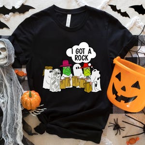 I Got A Rock Ghost Halloween Shirt, Funny Halloween Ghost Shirt, Scary Halloween Shirt, Halloween Costume, Halloween Gifts, Halloween Party