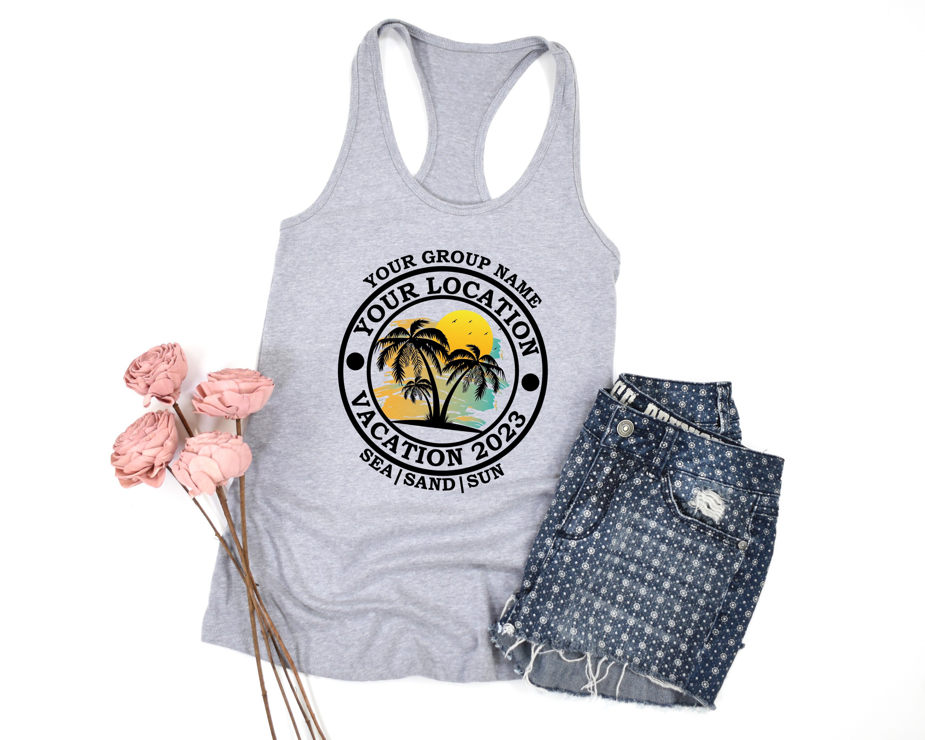 Vacation Tank Top - Etsy