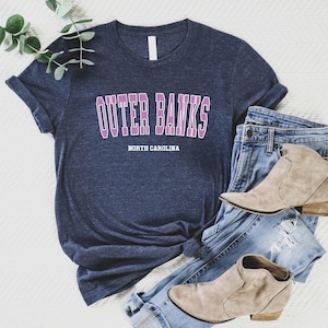 T-shirt Outer Banks en Caroline du Nord, chemise Outer Banks, chemise Outer Banks, Caroline du Nord, chemises Outer Banks en Caroline du Nord, chemise cadeau image 4