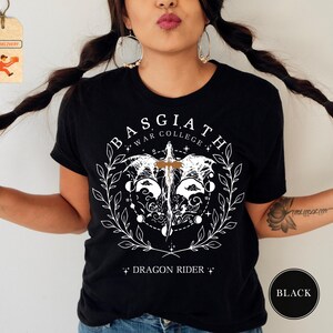 Basgiath War College Book Shirt, Dragon Rider Shirt, Fantasy Bookish Shirt, Book Lover Shirt, Bookworm Shirt, Book Shirt, Bookish War Shirt