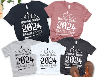 Universal Studios Family Trip Shirts, Universal Studios Wizard Shirts, Wizard House School Shirt,  Universal Orlando Trip Shirt