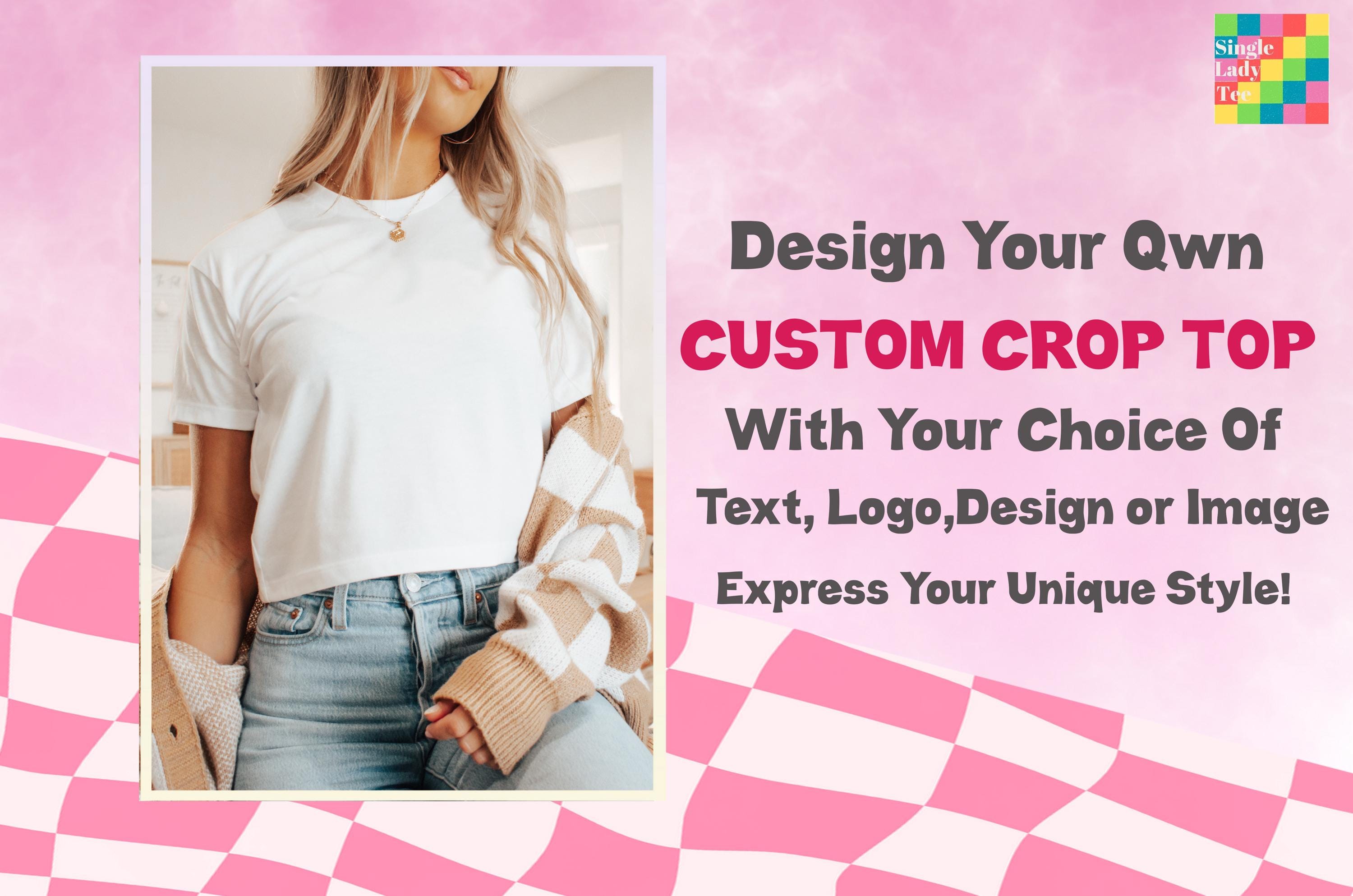 design your own crop top