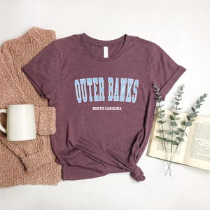 T-shirt Outer Banks en Caroline du Nord, chemise Outer Banks, chemise Outer Banks, Caroline du Nord, chemises Outer Banks en Caroline du Nord, chemise cadeau image 3