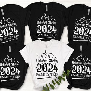 Universal Studios Family Trip Shirts, Universal Studios Wizard Shirts, Wizard House School Shirts, HP Shirts, Universal Orlando Trip Shirt