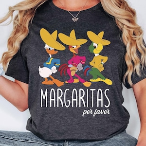 Margaritas Por Favor Shirt, The Three Caballeros Shirt, Disney Margarita Shirt, Disney Epcot Shirt, Epcot Shirt, Disney Family Trip Shirts