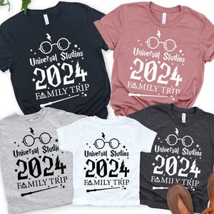 Universal Studios Family Trip Shirts, Universal Studios Wizard Shirts, Wizard House School Shirt,  Universal Orlando Trip Shirt