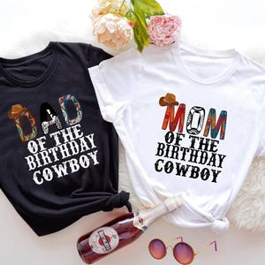 Cowboy Birthday Shirt, Farm Birthday Shirt, Rodeo, Family Rodeo Shirt, Matching T-shirts, Cowboy Birthday Shirt, Shirt For Family