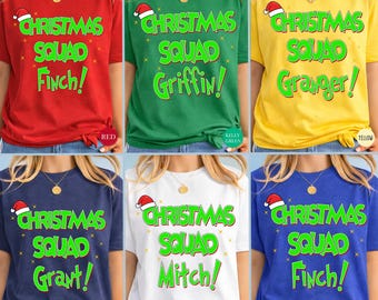 Christmas Squad Shirt, Family Christmas Shirt, Custom Squad Shirt, Very Merry Shirt, 2026 Christmas, Family Matching Shirts