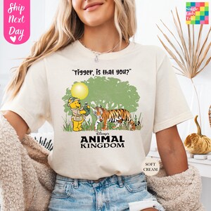 Tigger Is That You Disney Animal Kingdom T-shirt, Funny Disney Winnie the Pooh Safari Mode Shirt, Magic Kingdom Family Vacation Gift Shirt