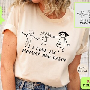 Custom Drawing Shirt, Kids Drawing Shirt, Actual Drawing Shirt, Kids Art Shirt, Gift for Mom, Gift for Dad, Personalized Shirt, Memories Tee