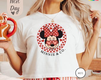 Minnie & Co Crop Top, Minnie Mouse Crop Top, Disney Women Crop Top, Disney Shirt, Disney Girls Crop Top, Disney Vacation Crop Top
