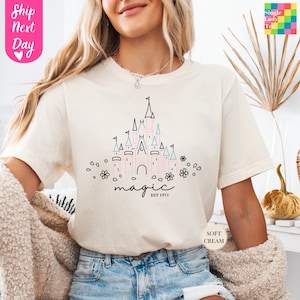 Magic Kingdom Disney Castle Shirt, Disney Castle T-Shirt, Magical World Shirt, Magical Kingdom Tee, Disney World Shirt, Disney Trip Tee
