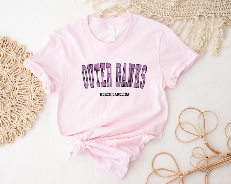 T-shirt Outer Banks en Caroline du Nord, chemise Outer Banks, chemise Outer Banks, Caroline du Nord, chemises Outer Banks en Caroline du Nord, chemise cadeau image 5