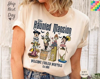 Disney Halloween Haunted Mansion Shirt, Mickey and Friends Halloween Shirt, Mickey's Not So Scary Halloween Party, Disneyland Halloween Tee