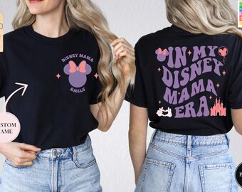 In My Disney Mama Era Shirt, Disney Mom Grandma Shirt, Disney Minnie Mouse Shirt, Disney Family Shirt, Disney Shirt, Disney Era Mom Shirt