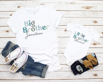 Brother Matching Shirt, Baby Onesie® , Newborn Onesie® , Gift for Baby,  Gift for Brother, Baby Shower Gift, Personalised Gift