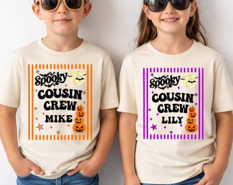 Cousin Crew Shirt, Halloween Cousin Party, Halloween Cousin Crew Sweatshirt, Gift For Halloween, Halloween Cousin Crew Shirt, Halloween Tee