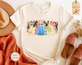 All Disney Princess Shirt, Disney Girls Trip Shirt, Disney Shirt, Princess Castle Shirt, Disney Vacation Shirt, Disney Princess Gift Shirt