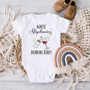 Custom Funny Baby Gift From Auntie, Personalized Baby Onesie®, Funny Baby Onesie®, Funny Auntie Baby Onesie, Unique Baby Gift, Gift For Baby