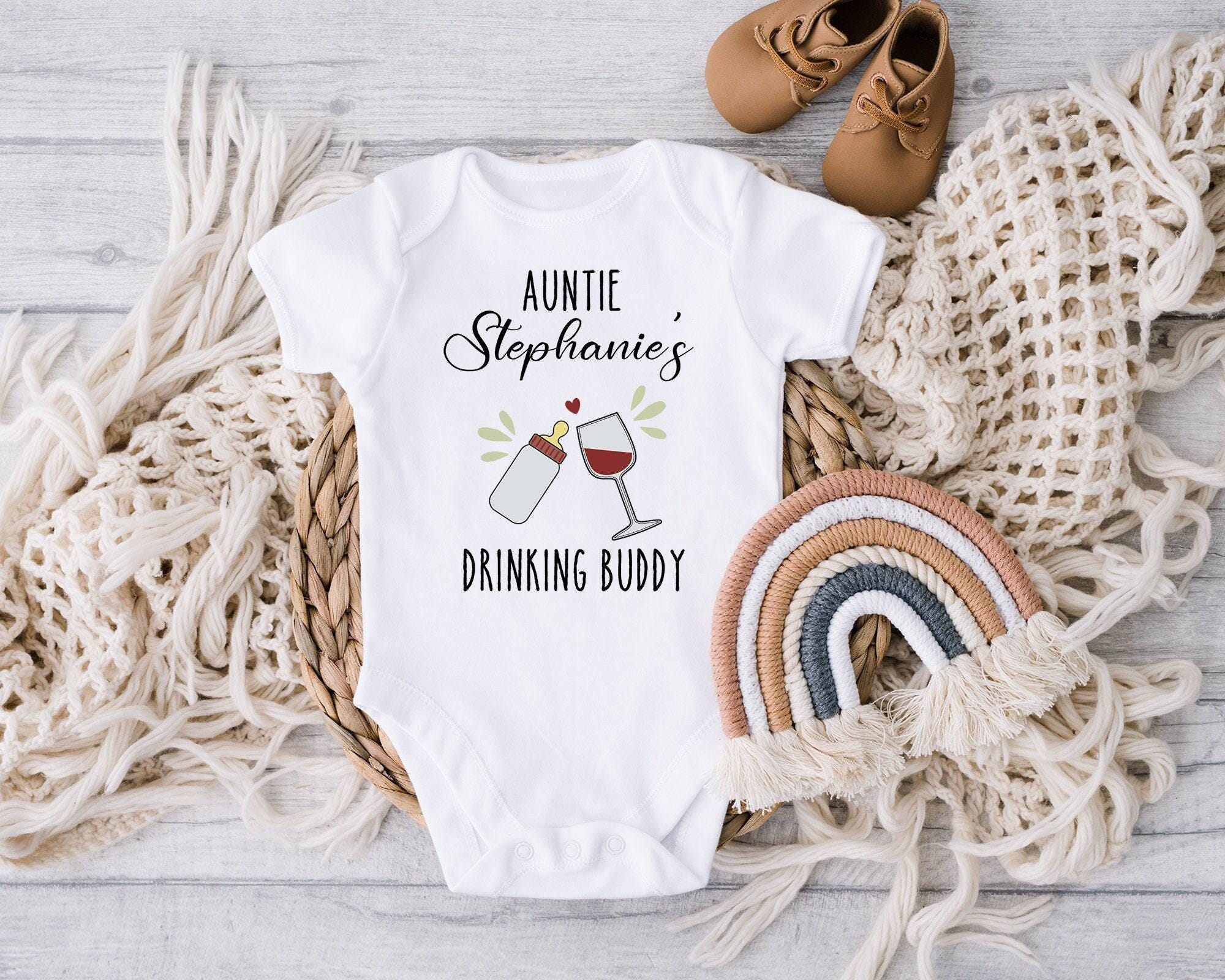 Custom Funny Baby Gift From Auntie, Personalized Baby Onesie®, Funny Baby Onesie®, Funny Auntie Baby Onesie, Unique Baby Gift, Gift For Baby