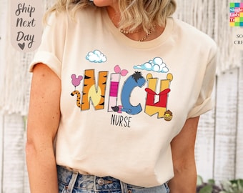 NICU Nurse Winnie The Pooh Shirt, Baby Nursery Shirt, Neonatal ICU Nurse Shirt, Nursing Student Shirt, Nurse Shirt, Nurse Appreciation Gift