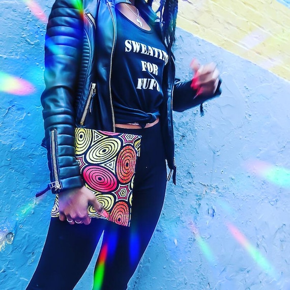 Mini Square African Print Bag, Ankara Print Bag, African Print