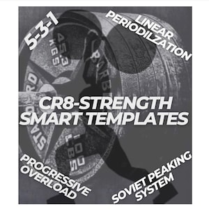 Progressieve overbelasting: slimme sjabloon voor 5 weken