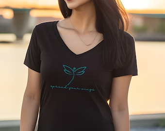 Spread Your Wings, Dragonfly TShirt, Dragonfly Gift, Inspirational TShirt, Gifts For Her, Mothers Day Gift, Inspirational Gift, Mothers Day