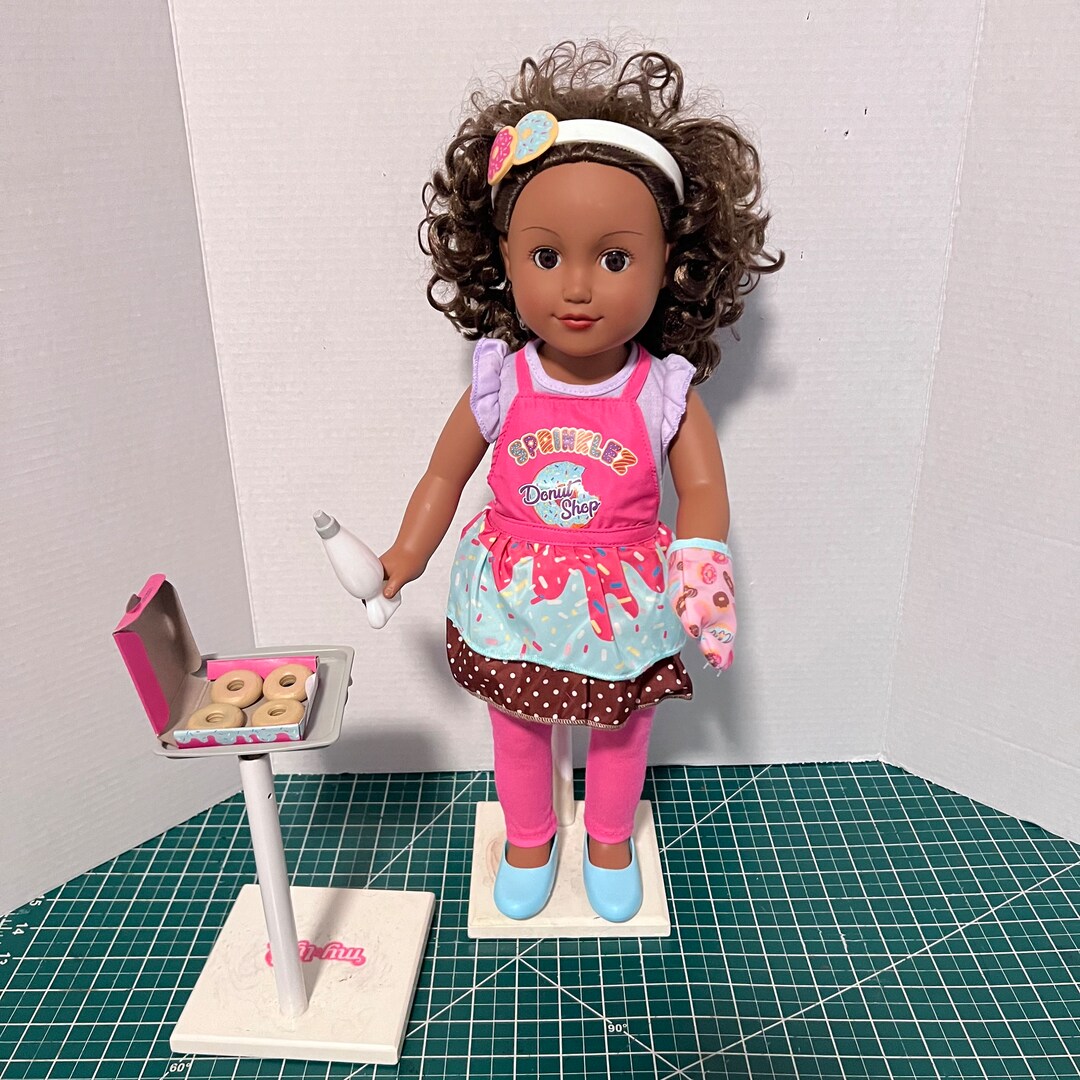 18' Doll Donut Shop Owner Outfit and Accessories Etsy