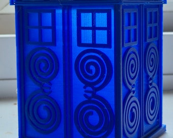 Dr who Tardis plantenbak
