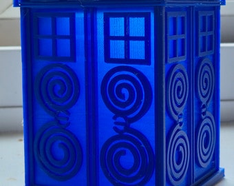 Dr who Tardis planter