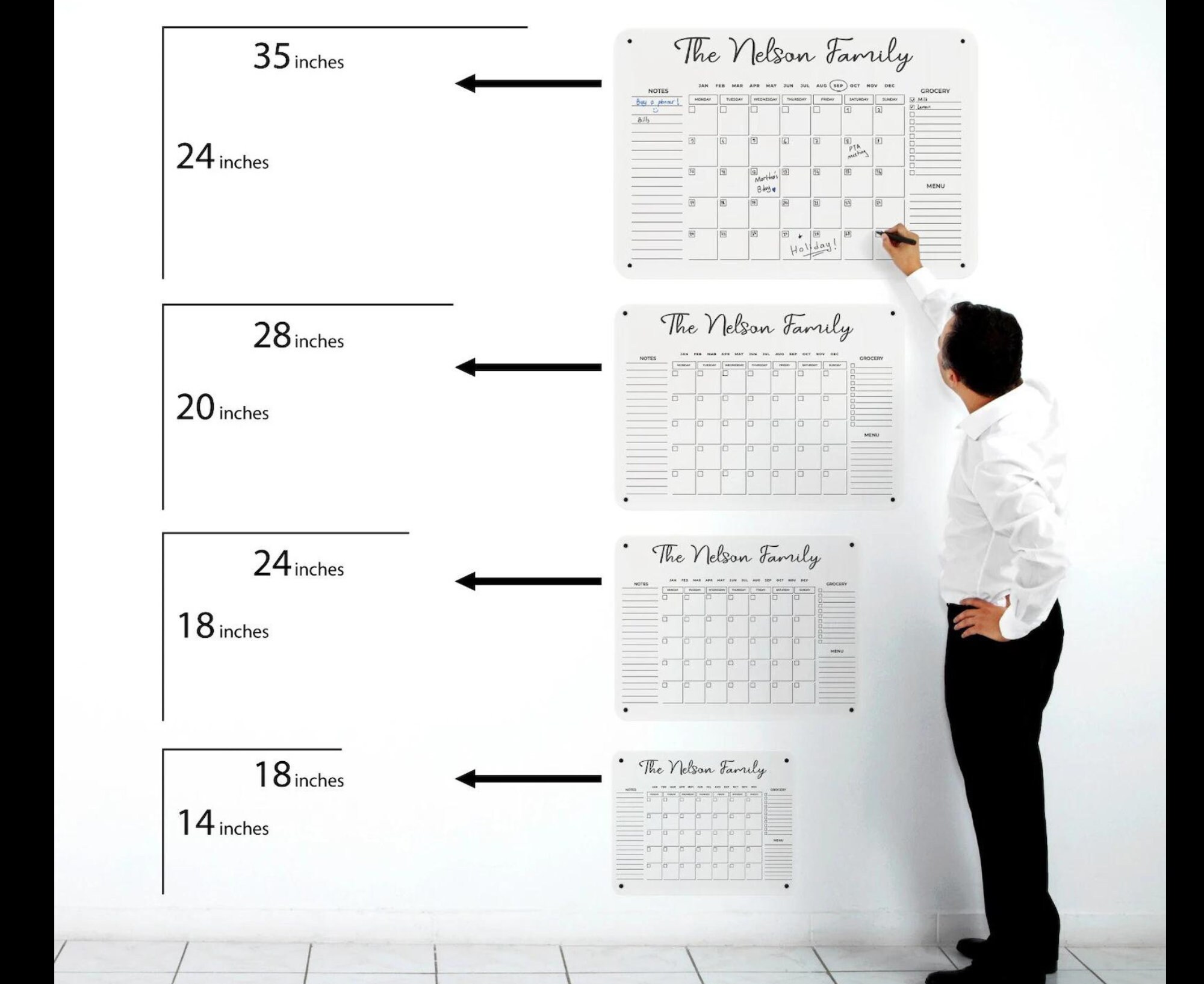 Personalized Wall Calendar Custom Photo Calendar Monthly - Etsy