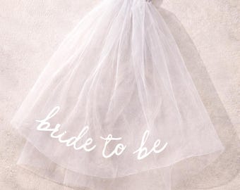 Velo de novia, despedida de soltera, fiesta prenupcial, futura señora, tocado de novia corto de tul