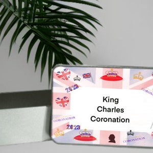 Coronation tin design - PNG file